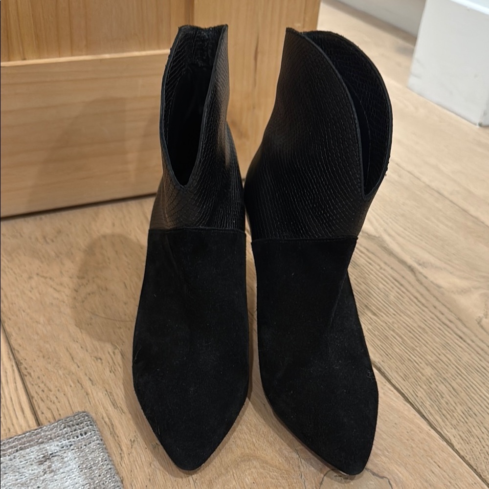ba&sh Black Ankle Booties